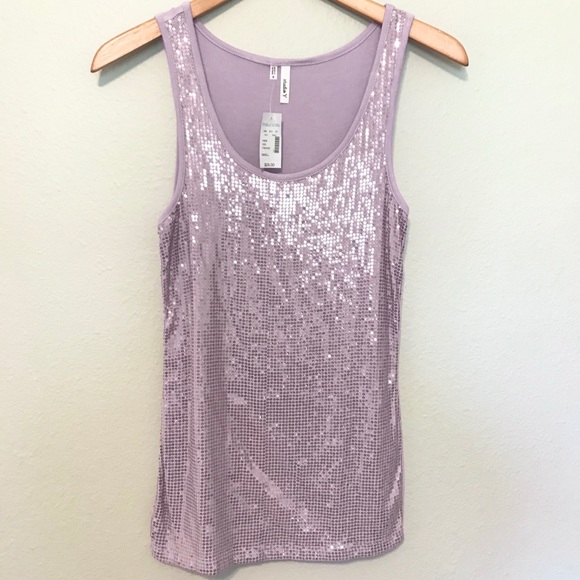 Maurices Tops - Maurices sequin tank top